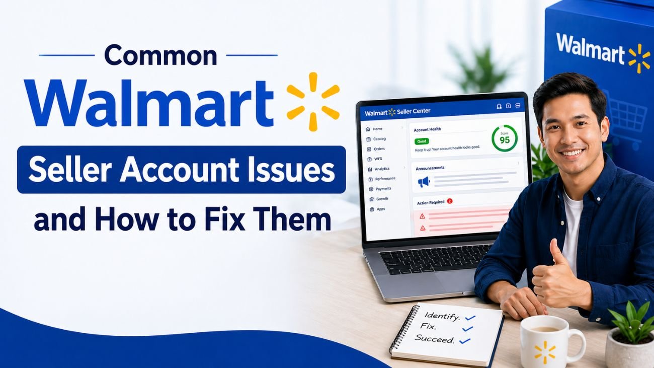 Common Walmart Seller Account Issues and How to Fix Them