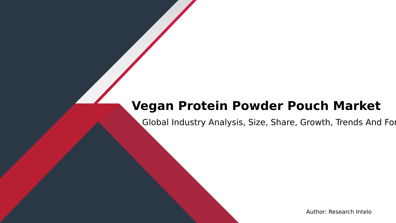 Vegan Protein Powder Pouch Market Research Report 2033