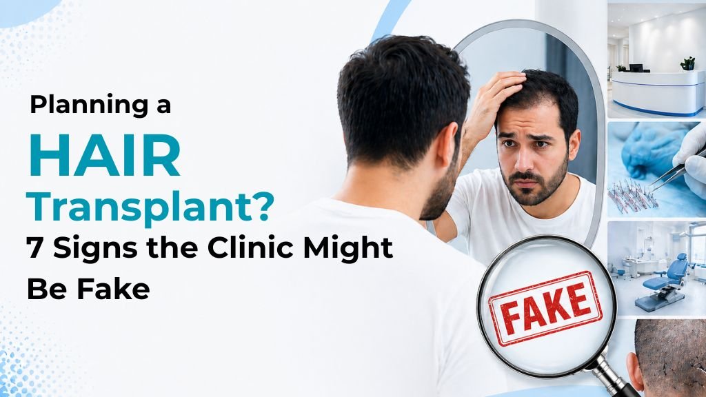 Planning a Hair Transplant | 7 Signs the Clinic Might Be Fake