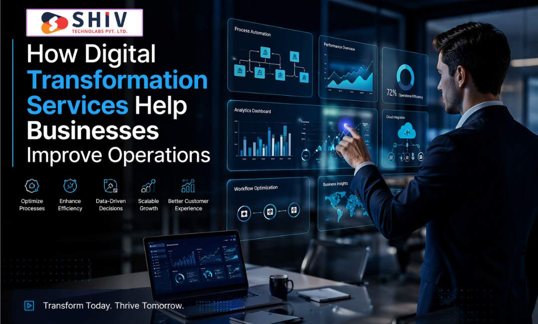 How Digital Transformation Services Help Businesses Improve Operations  - How Digital Transformation Services Help Businesses Improve Operations