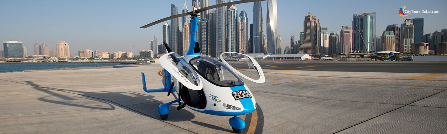Gyrocopter Flight in Dubai | Thrilling Ride | Best Prices