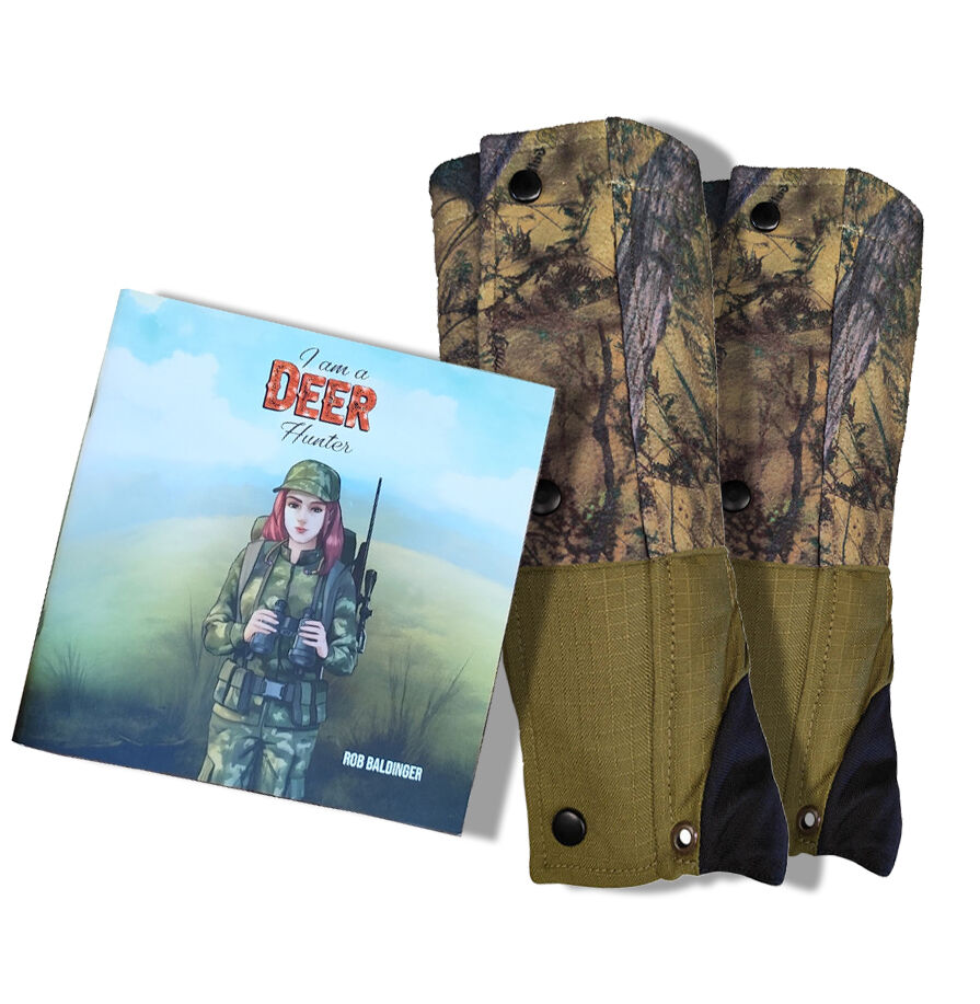 Youth Snake Gaiters and Kids Book - Value Bundle