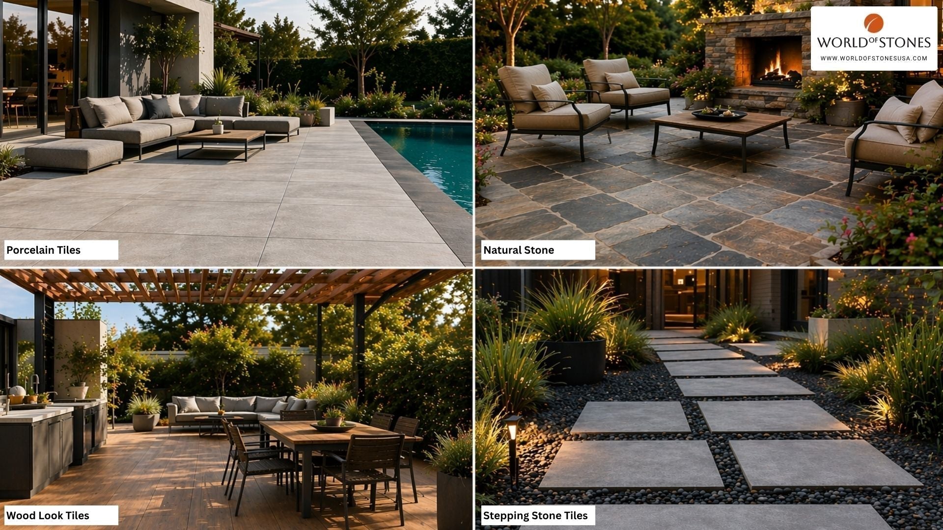 Best Outdoor Tiles for Patios, Decks & Backyards (USA 2026)