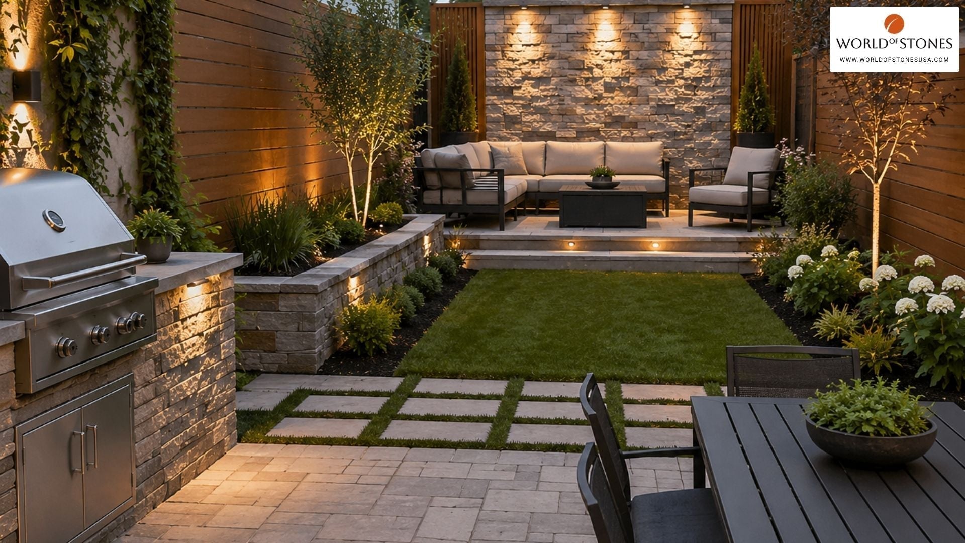20+ Creative Small Backyard Ideas with Natural Stone (2026)